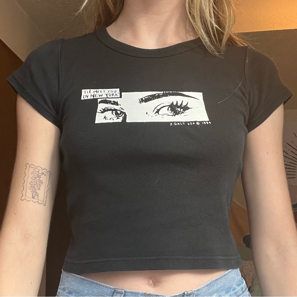 “I’ll Meet You In New York” John Galt Baby Tee